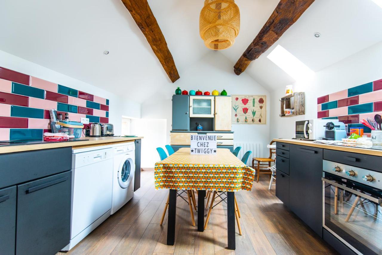 Chez Twiggy - Guesthouse Vintage A Prenois Eksteriør billede